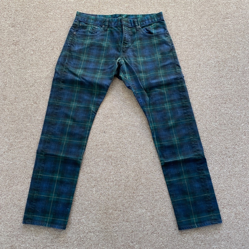 Polo Ralph Lauren Plaid Jeans